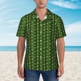 thumbnail image 2 of Haiem Cactus1 Printed Hawaiian Shirt for Men - Men’s Casual Beach Summer Shirts - Stretch Fabric with Modern Fit-Small, 2 of 7