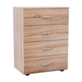 thumbnail image 1 of Cómoda Cajonera Top Living Minimalista Estilo Madera Roble, 1 of 7