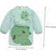 thumbnail image 4 of 1-Pack Baby Bib, Waterproof Apron, Cute Feeding Bib with Bib Green, 4 of 5