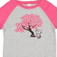 thumbnail image 4 of Inktastic Japanese Cherry Tree Kitty Cat Girls Toddler T-Shirt, 4 of 5