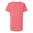 thumbnail image 2 of Hanes V-Neck T-Shirt Women's Garment Dyed Short Sleeve Tee Ringspun Cotton, 2 of 4