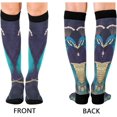 thumbnail image 2 of Coolnut Beautiful Peacock Compression Socks Women Men Knee High Stockings 1Pair for Sports, Running, Travel145 Gift, 2 of 7