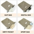 thumbnail image 4 of Travel Storage Bag Drawstring Style, Multifunctional Organizer for Clothing Shoes Underwear Socks, Portable Compact Pouch Home Gym Use, 2.36x6.69x8.07in Lightweight Reusable, 4 of 8
