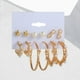 thumbnail image 3 of Pendientes de mujer Zulema Juego de 6 Pares Geométricos E0038, 3 of 7