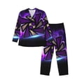 thumbnail image 1 of Goofa Geometry Dash Pattern 2-piece Loungewear Set Men’s Sleepwear Set Soft PJs Cozy loungewear Comfy Sleep Set Winter Pajamas-Medium, 1 of 7