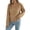 Khaki, variant on Clossjun Knit Sweater for Women Oversized Distressed Cable Pullover Tops with Frayed Edges Vintage Style Fall Winter Knitwear