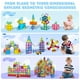thumbnail image 2 of Juego de bloques magnéticos Paaxido para niños mayores de 3 años, 100 unidades, 2 of 9