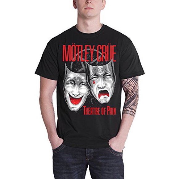 Motley Crue 'Theatre Of Pain Cry' T-Shirt (2 TG)