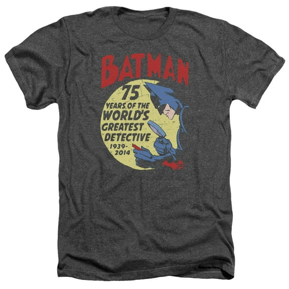 Batman - Detective 75 - Heather Short Sleeve Shirt - XXX-Large