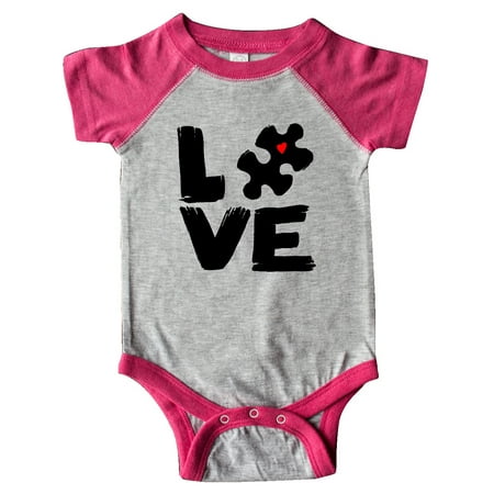 

Inktastic Autism Awareness Puzzle of Love Gift Baby Boy or Baby Girl Bodysuit