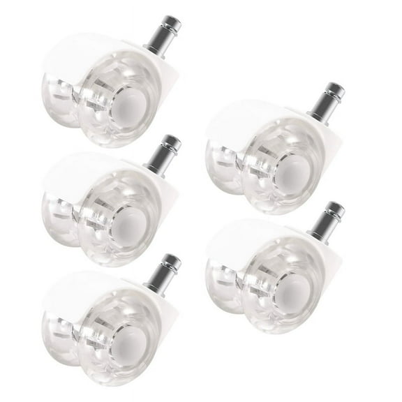 5Pcs Office Chair Casters Wheels 2 Inch Heavy Duty Mute Desk Chair Wheels Universal Fit Wheels for All Floors