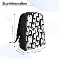 thumbnail image 4 of Easygdp Cartoon Penguin Mochila Versátil y Elegante: Comodidad, Almacenaje y Durabilidad para la Universidad, Trabajo, Viajes y Uso Diario, 4 of 8