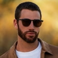 thumbnail image 3 of WMP Eyewear - Gafas de sol cuadradas redondeadas, modernas y polarizadas para hombre, 3 of 9