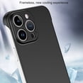 thumbnail image 4 of For iPhone 12 Pro Frameless Metallic Paint Hybrid PC Phone Case(Green), iPhone 13 Pro Max, 4 of 7