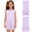 Lavender, variant on Boys Girls Autism Sensory Jumpsuit Special Needs Adaptive Clothing Casual Playsuit Anti-Strip Romper Bodysuit White 8