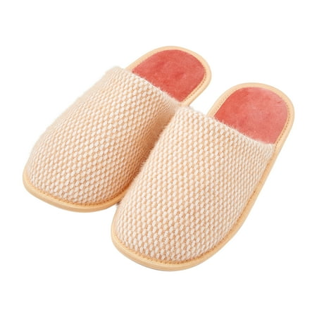 

BULUTE Women s Slip on Cozy House Slippers Memory Foam Slippers Scuff Outdoor Indoor Warm Plush Bedroom Shoes