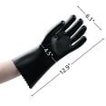 thumbnail image 6 of Royal Gourmet Heat-Resistant Full-Finger Polyester and Cotton Gloves, Black, 6 of 7