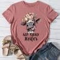 thumbnail image 1 of Women Not today heifer T-Shirt-Light Grey-L, 1 of 7