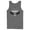 Charcoal, variant on Men's Batman Winged Hero Emblem  Tank Top Black Small