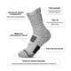 thumbnail image 2 of Calceta Deportiva Hombre 100% Algodón 12 Pares, Color Mezclado, 2 of 4