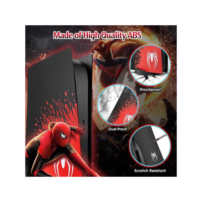 Faceplate for PS5 Digital Edition] - NOWSKINS Superhero Spider