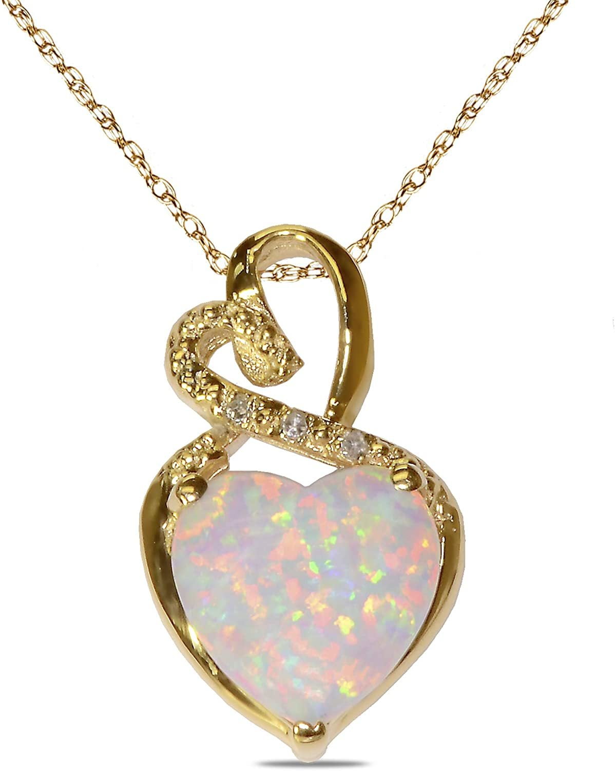 Diamond-Shaped Gem Charm Necklace 925 Sterling Silver Bling Princess Shine