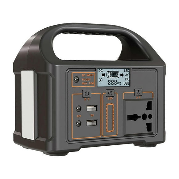 Outdoor Portable Power Station 100W Solar Generator 220V/110V Battery