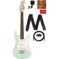 thumbnail image 1 of Fender Squier Mini Strat Electric Guitar - Surf Green w/ Tuner, 1 of 1