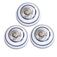 thumbnail image 1 of Perilla única De Cerámica, Redonda, Fácil De Usar, Elegante, 3 Uds., Manijas De Cerámica Ampliamente Utilizadas Para Gabinetes Para Librerías, 1 of 8