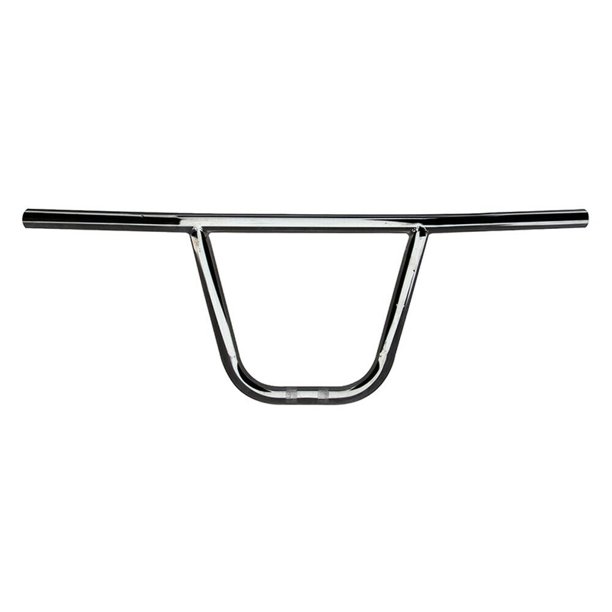 BlackOps Old School BMX Bike Handlebar 8" Rise 7/8 Chrome Walmart