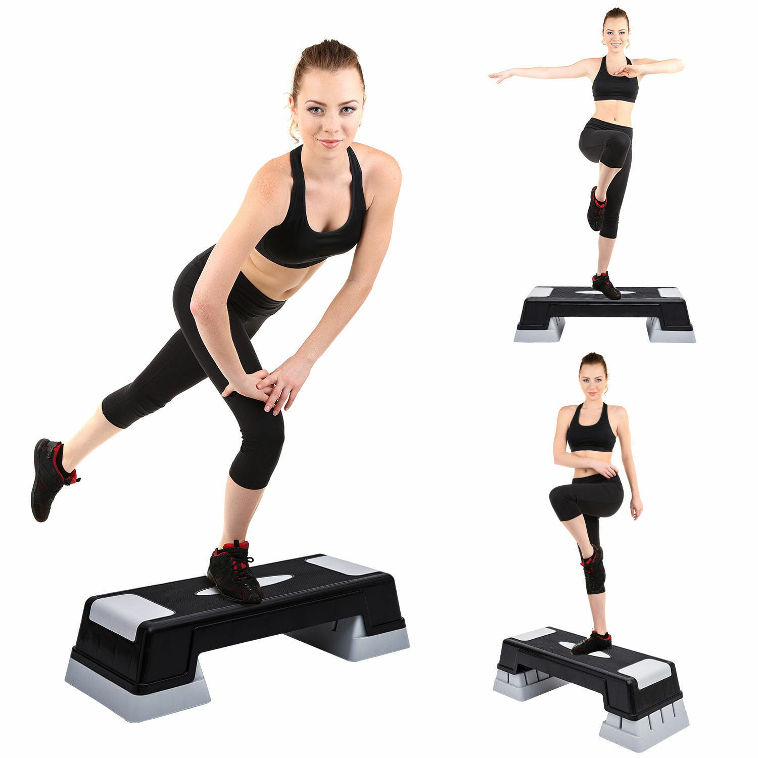 Gym Training Vector X Pro Adjustable Aerobic Step Fitness 