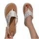 thumbnail image 5 of Amzcrzy Zapatos de mujer,Zapatos de mujer,Zapatillas de mujer, Sandalias planas informales de paja, zapatos de pescador, sandalias y zapatillas de estilo playero retro, zapatos de mujer de talla gran, 5 of 7