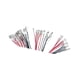 thumbnail image 4 of Kit surtido de 30 conectores de cable de altavoz de pala hembra de empalme rápido, piezas de repuesto para automoción con funda aislante, 4 of 9