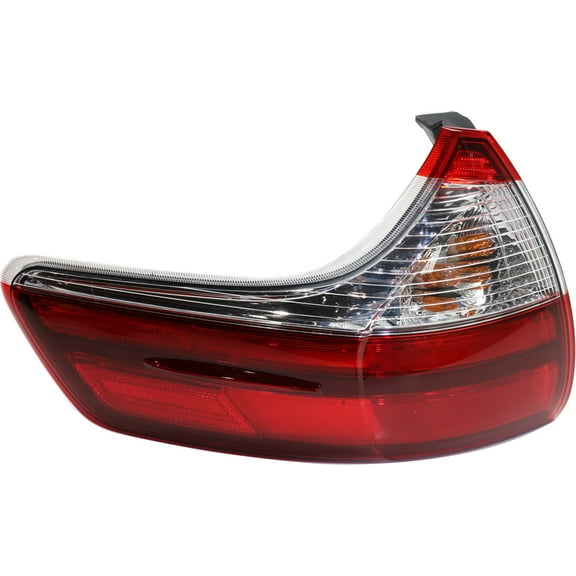 Tail Light Compatible With 2015-2019 Toyota Sienna Left Driver Side, Outer With bulb(s)