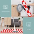 thumbnail image 6 of Red and Black Checkered Pattern Kitchen Rugs Sets Of 3,Kitchen Runner Rugs Non Skid Washable,Decorative Kitchen Floor Mats for Kitchen,Sink,Laundry,17"x30"+ 17"x47" + 17"x59", 6 of 6