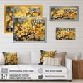 thumbnail image 4 of DESIGN ART Designart "Yellow Green Apple Tree Melody" Floral Apple Tree Canvas Prints 32 in. wide x 24 in. high, 4 of 5