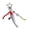 Red, variant on Dynamic Moving Fish Key Holder Decoration Accessory for Bags and Outdoor Gear
