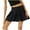 Black, variant on EINCcm Women Y2K Bubble Mini Skirt High Waist Ruffle Hem A Line Pleated Mini Short Skirt Puffy Short Skirts Streetwear