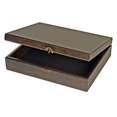 thumbnail image 4 of WE Games Custom Engraved Treasure Box with Lid & Brass Latch - Black Stained, 4 of 5