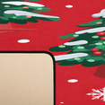 thumbnail image 3 of CURLYOOT Christmas Tree Runner Rug 2'x6' Washable Kitchen Runner Rug Indoor Non Slip Laundry Rugs Red Green Floor Carpet for Hallway Kitchen Entryway Bedroom Living Room, 3 of 9