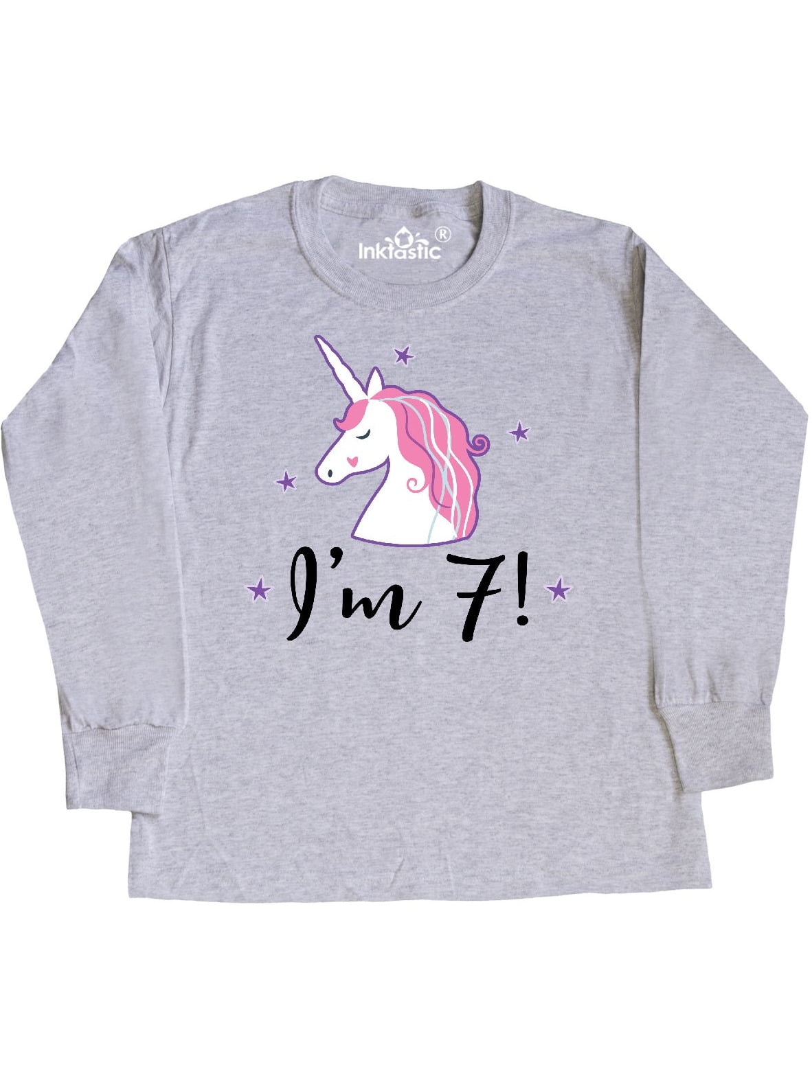 7th birthday unicorn shirt