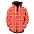 thumbnail image 1 of Sudadera con capucha y cremallera para hombre, estilo étnico exótico retro, estilo hip hop, talla grande, gran oferta 2024, estilo Harajuku informal, manga larga, moda genial, 1 of 6