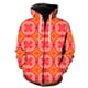 thumbnail image 1 of Sudadera con capucha y cremallera para hombre, estilo étnico exótico retro, estilo urbano, manga larga, gran tamaño, estilo Harajuku, informal, moda de primavera, divertida, 1 of 6