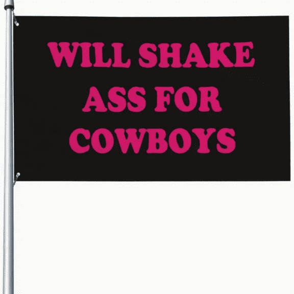 Cowboy Flag 3x5 ft Banner Polyester Flag Durable for Home Gym Wall Decor Outdoor Indoor Banner College Dorm