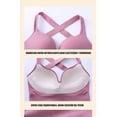 thumbnail image 4 of Tops Deportivos Dama Sujetador Deportivo Con Espalda Cruzada, 4 of 8