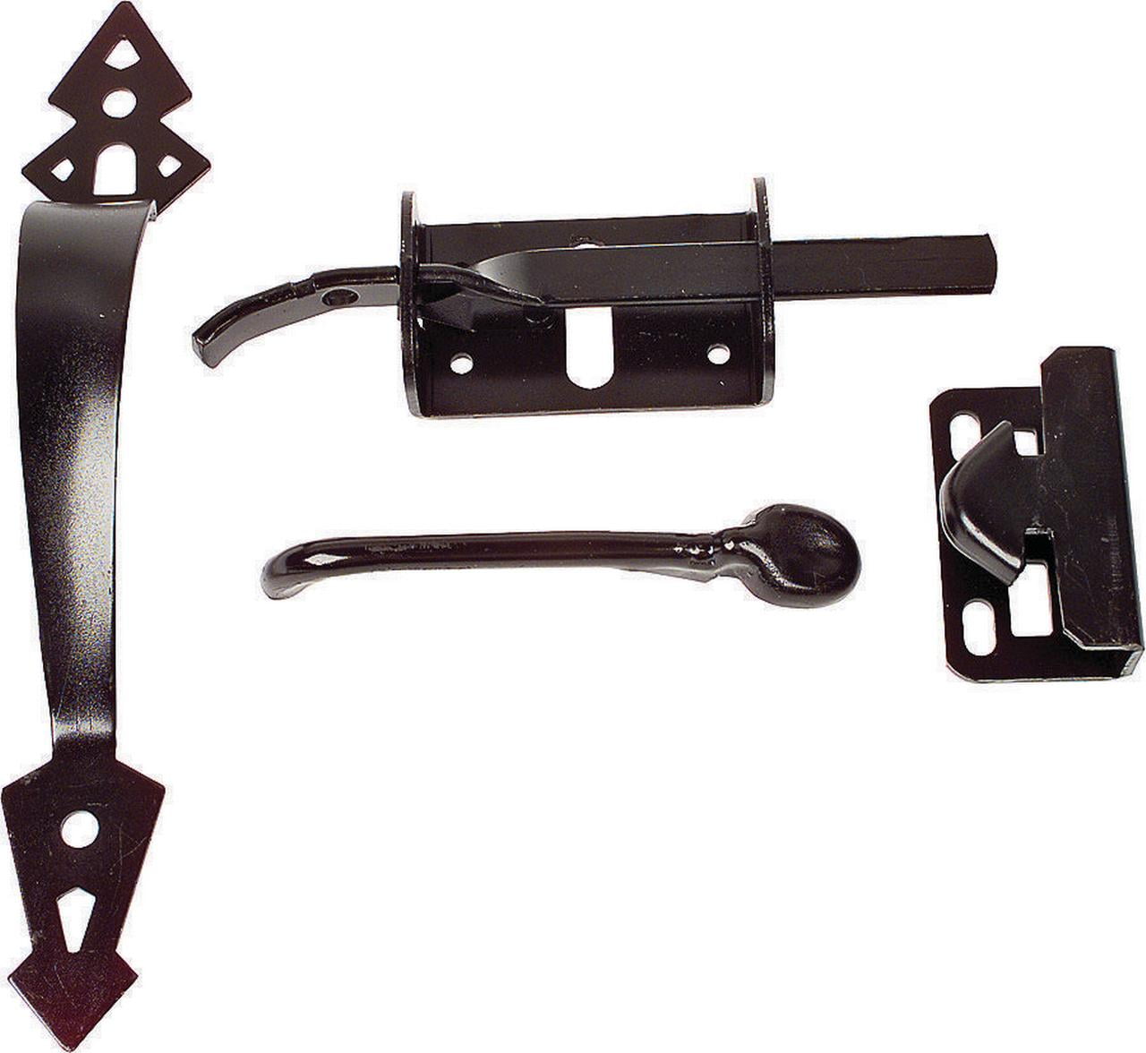 Stanley 622043 Heavy Duty Thumb Latch, Steel, Black Coated Walmart