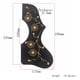 thumbnail image 3 of Pickguard de guitarra folclórica Yuyangstore Piezas de Guitarra Eléctrica licencia Protectora Antirrayas, 3 of 8