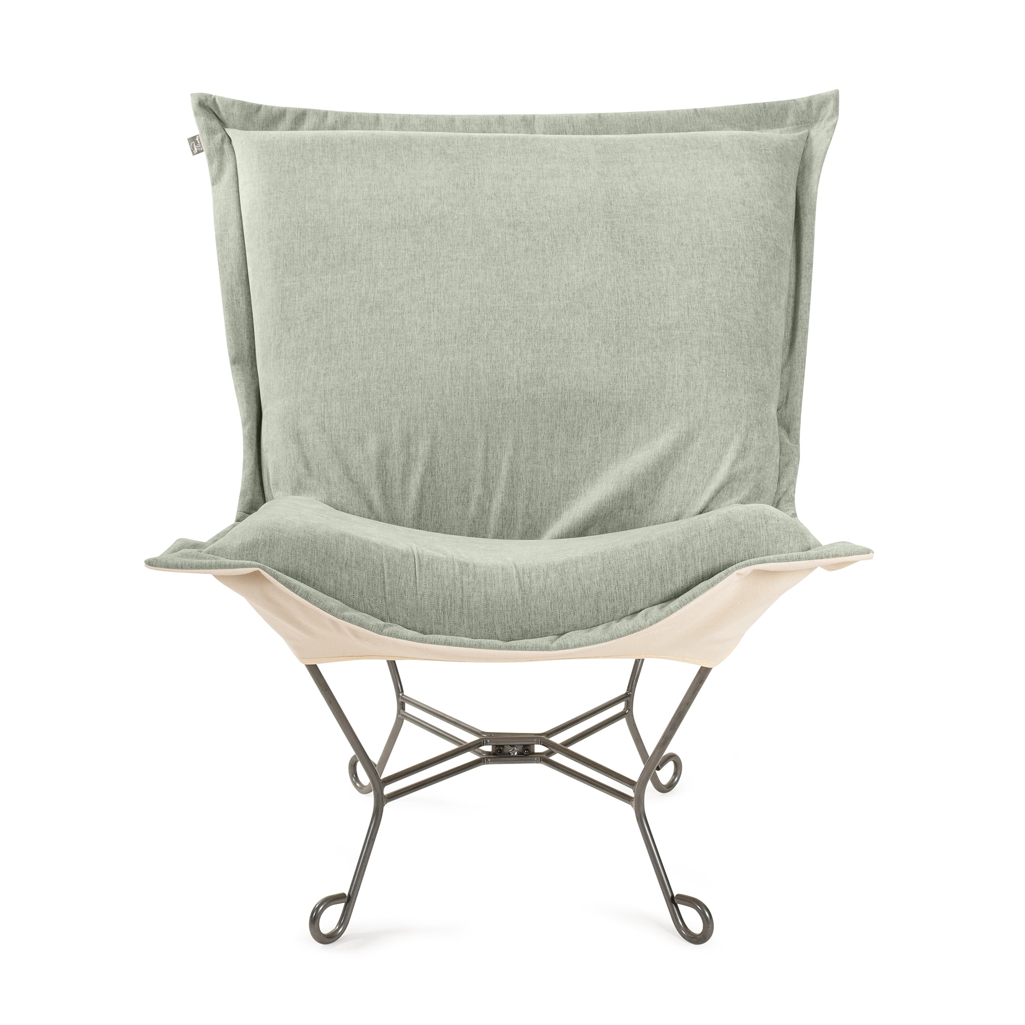 Komodo Sage Puff Chair and Frame