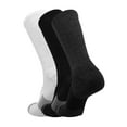 thumbnail image 2 of TCK Repreve Crew Socks (3 pk, 1 pair of each color) - Black Graphite White, 2 of 2