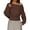 Brown, variant on Women Off The Shoulder Sweater Fall Trendy Long Batwing Sleeve Knit Pullover Going Out Tops Winter Clothing